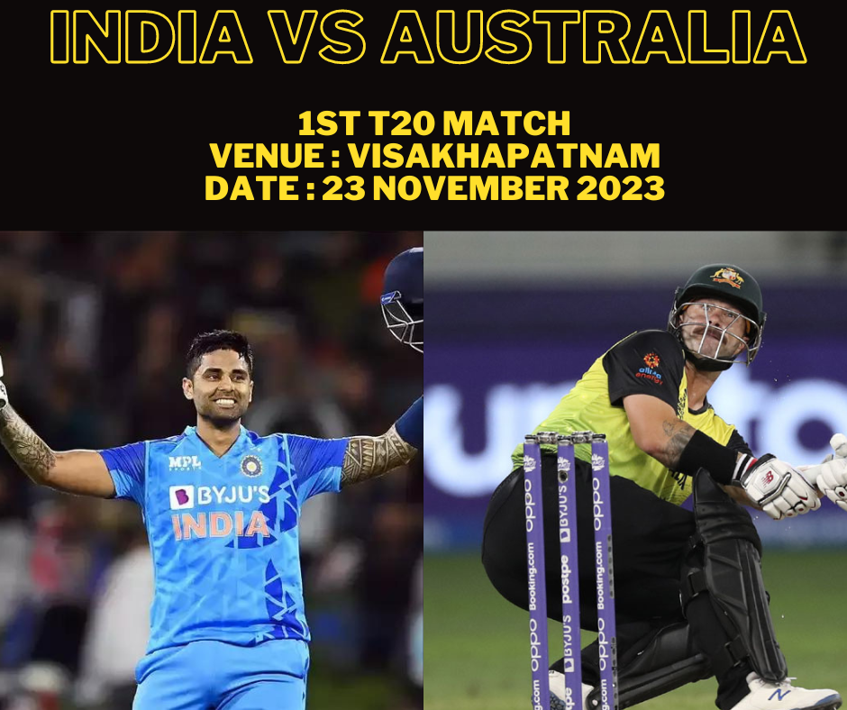 India Vs Australia 1st T20 Match Match Preview, Prediction,Pitch