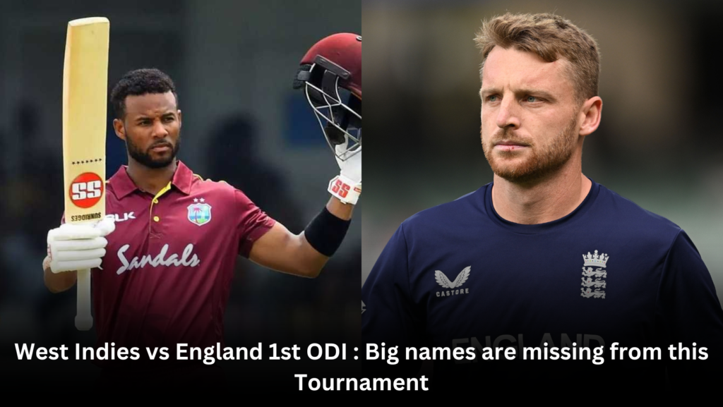 West Indies vs England 1st ODI